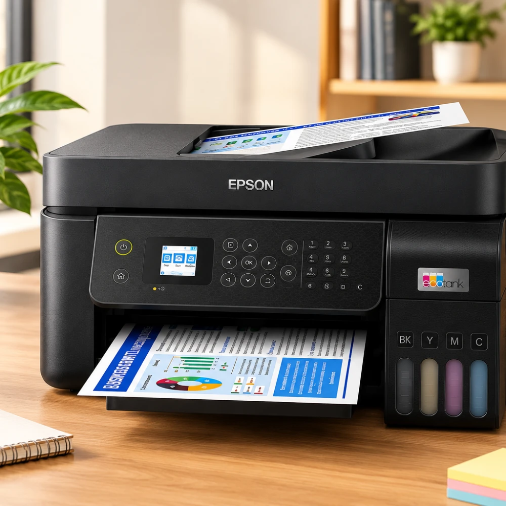 Imprimante Multifonction Epson EcoTank avec Chargeur Automatique (ADF) – Série L5298